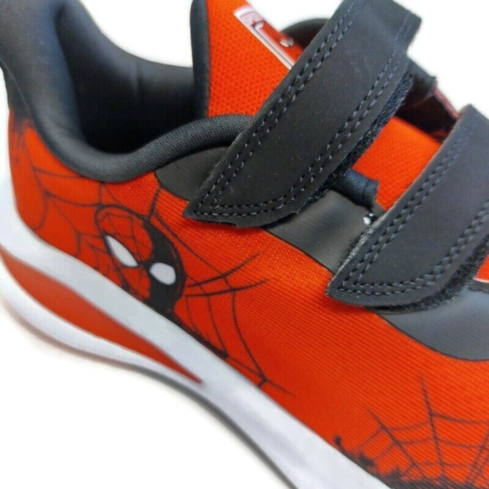 Adidas X Marvel Spider-Man Fortarun Shoes GZ0656 Youth Size 4.5 Womens Size 6 - Picture 2 of 9
